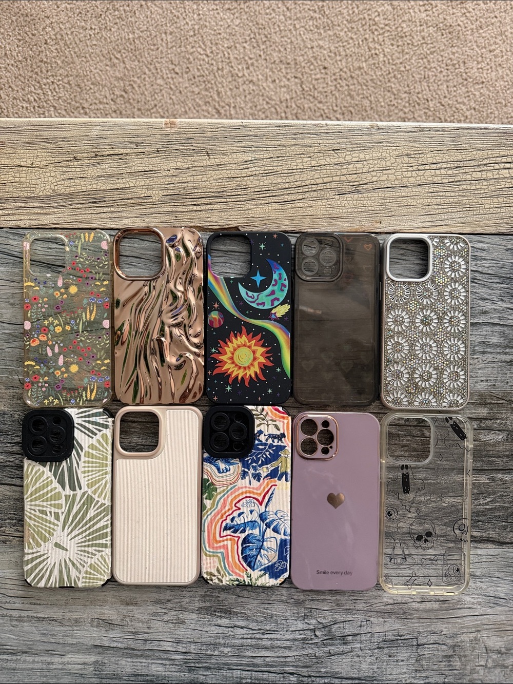 Assorted Patterned and Solid iPhone Cases - for I phone 12 Pro max
